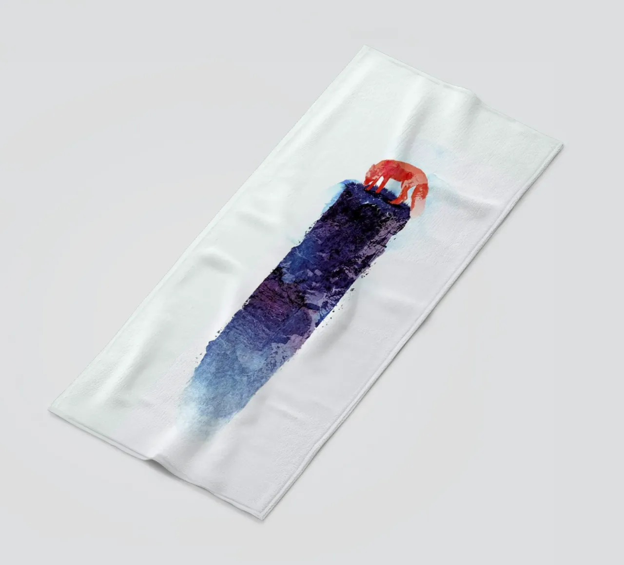 Where Do We Go Now beach towel by Róbert Farkas
