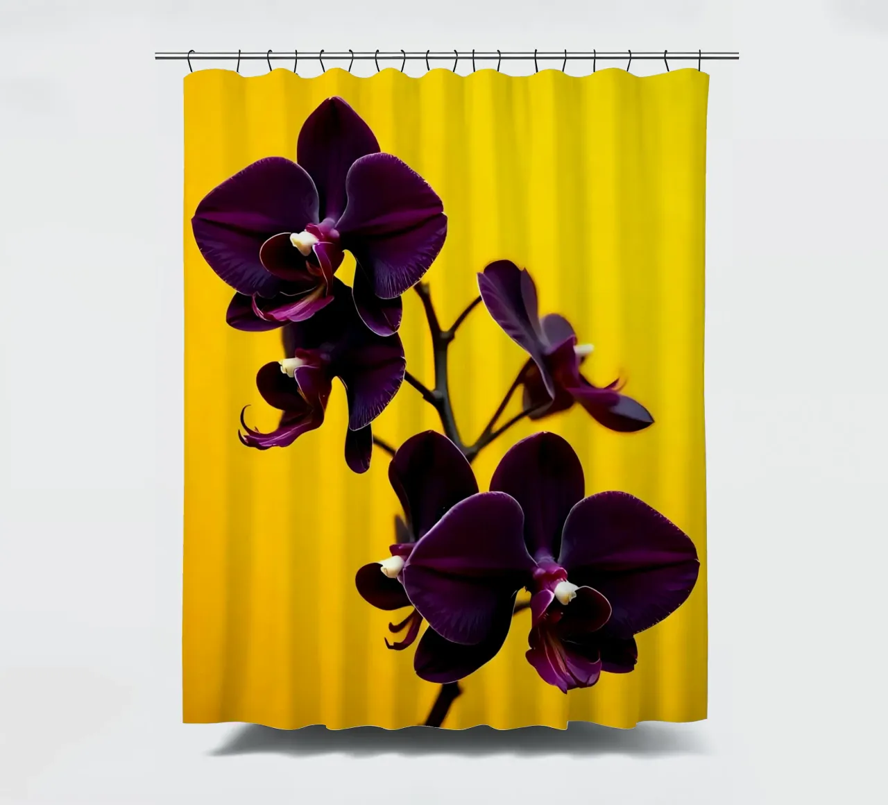 Stile_orchidea_E_4 tenda da doccia da Farb- und Blütenzauber by LK