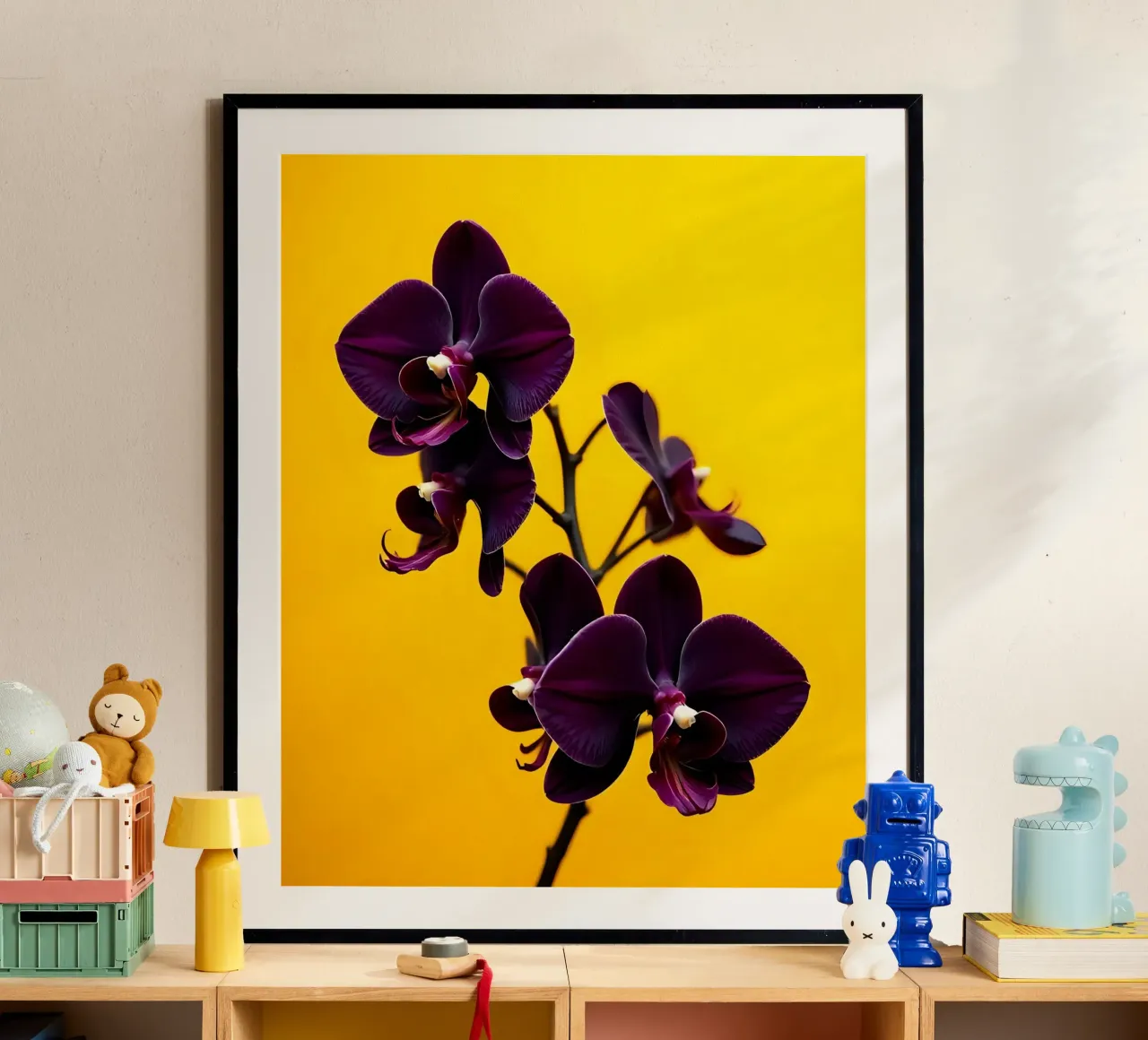 Stile_orchidea_E_4 poster da Farb- und Blütenzauber by LK