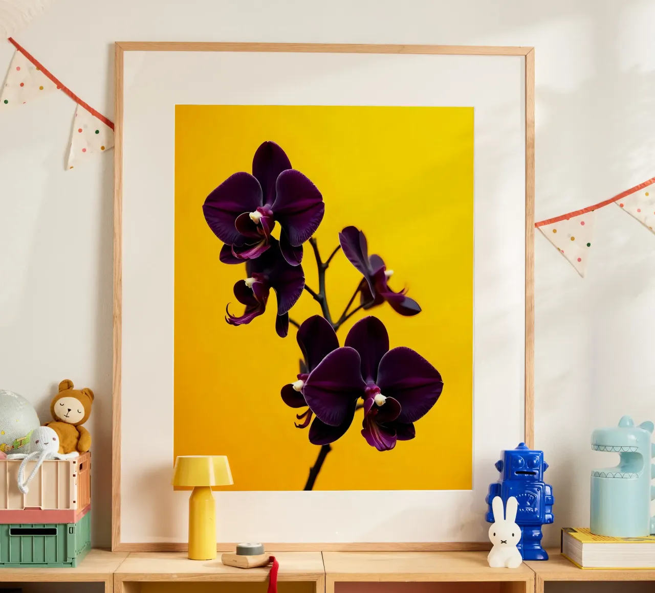 Stile_orchidea_E_4 poster da Farb- und Blütenzauber by LK