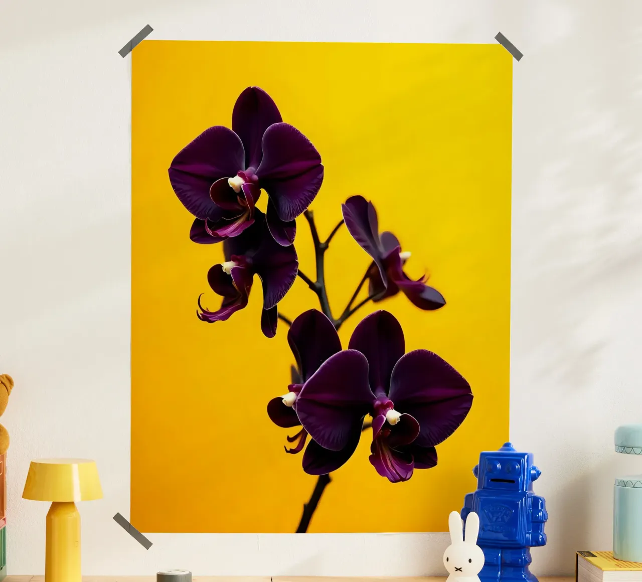 Stile_orchidea_E_4 poster da Farb- und Blütenzauber by LK