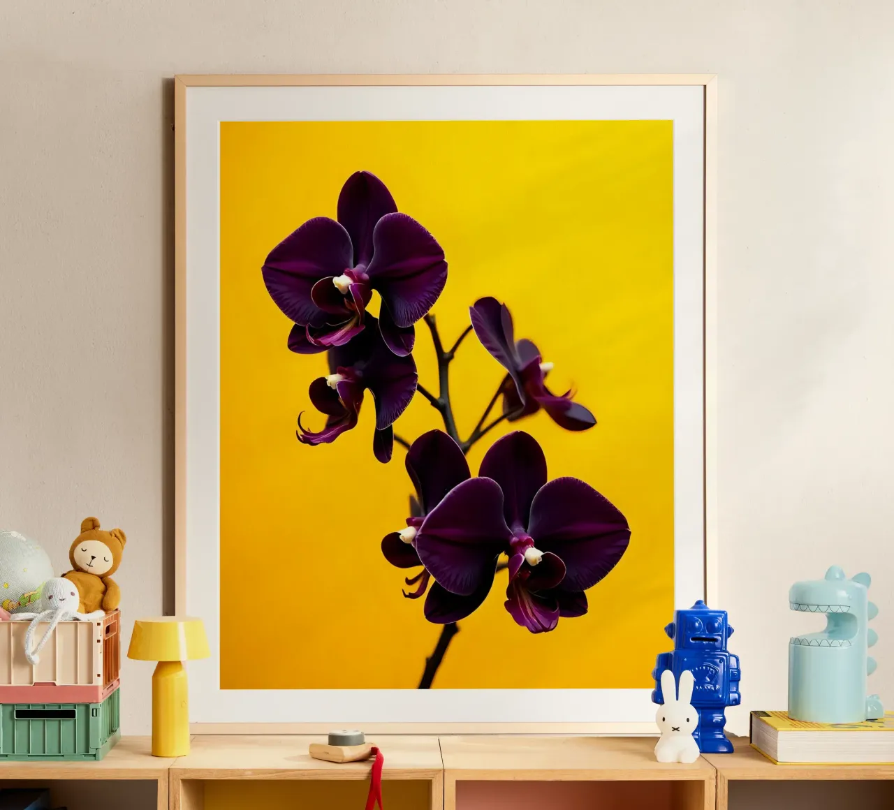 Stile_orchidea_E_4 poster da Farb- und Blütenzauber by LK