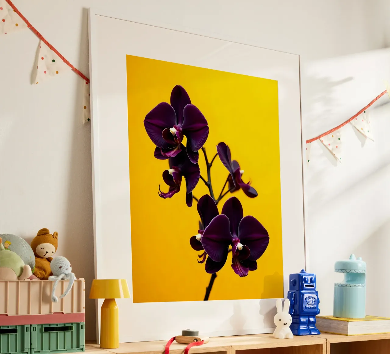 Stile_orchidea_E_4 poster da Farb- und Blütenzauber by LK