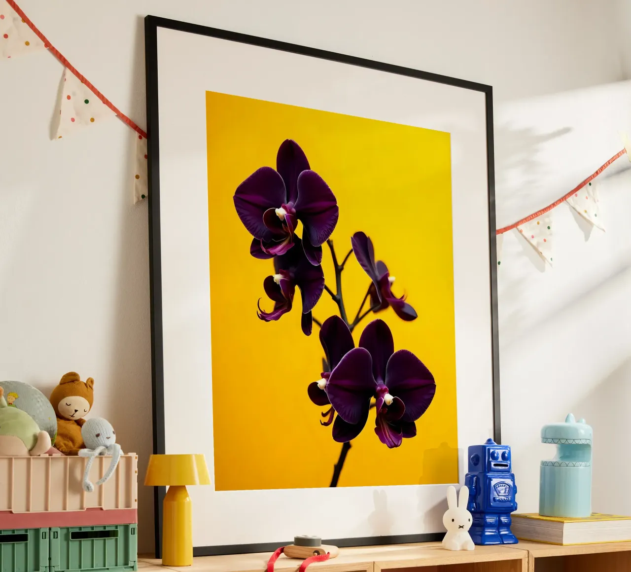 Stile_orchidea_E_4 poster da Farb- und Blütenzauber by LK