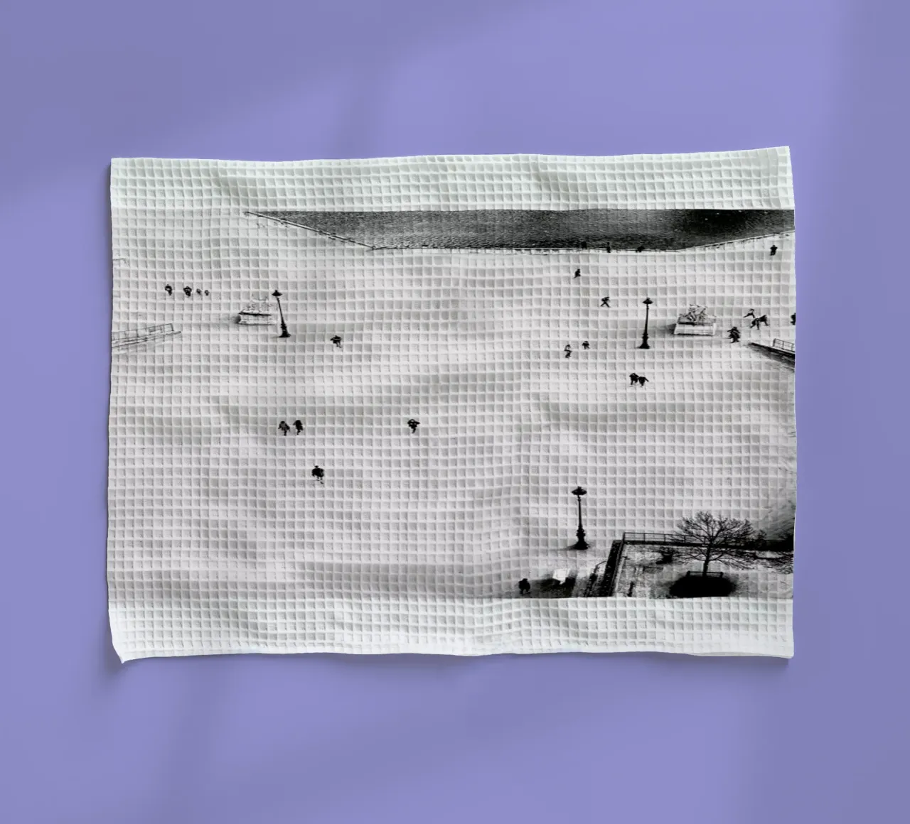 Walk in the Park tea towel by METROPOLIS