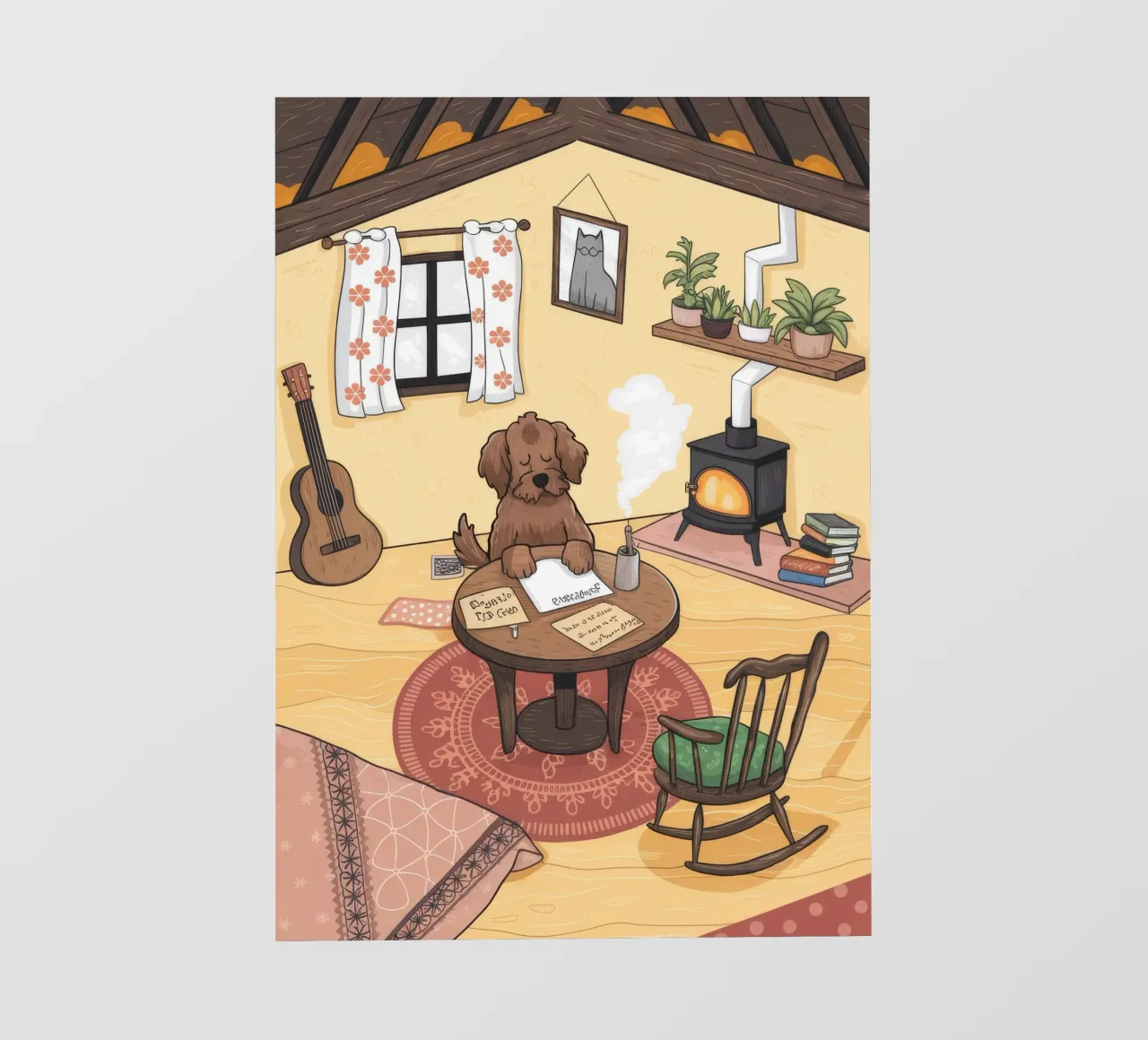 Accogliente rifugio creativo telo in pvc da Timeless Huse