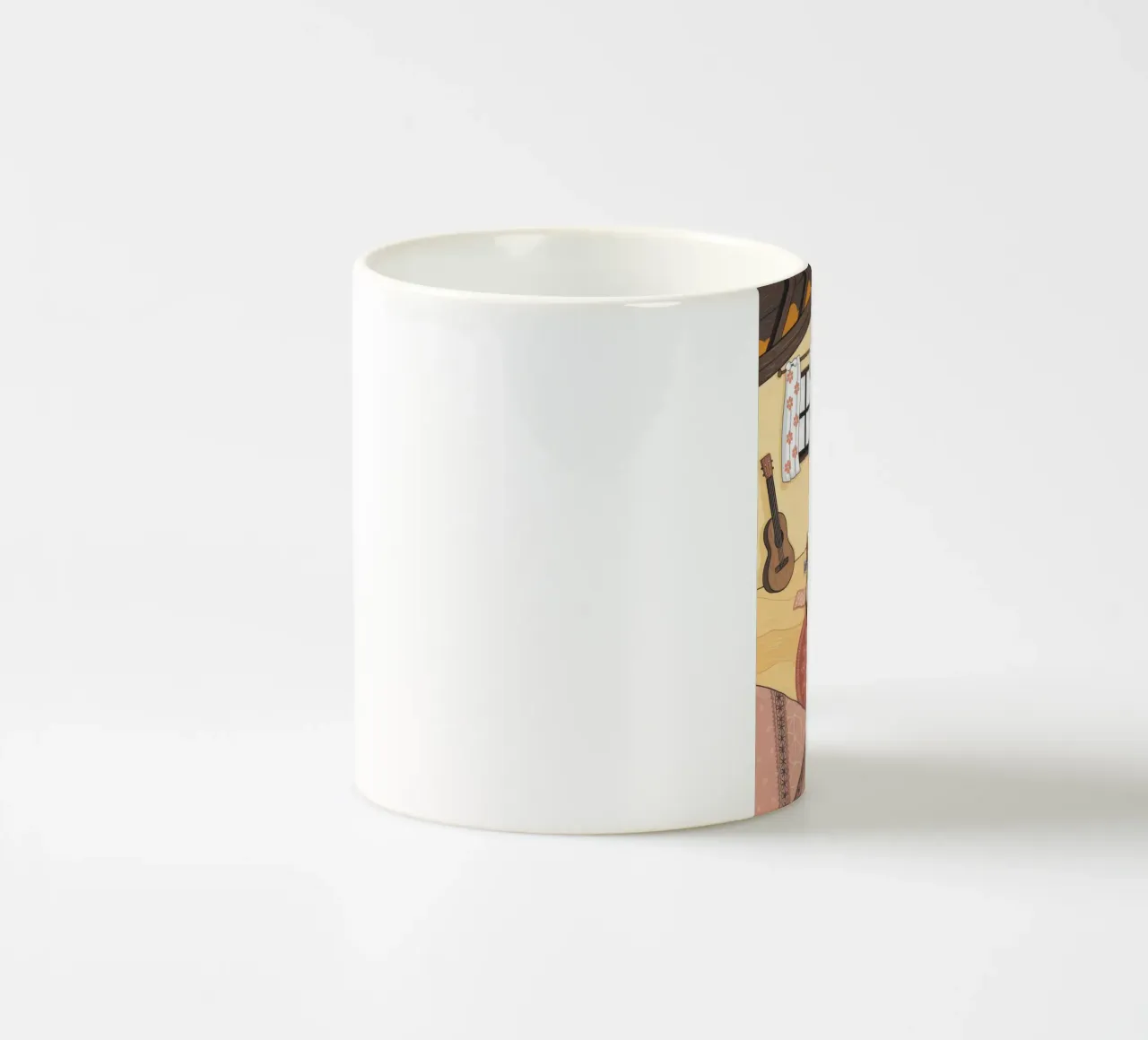 Accogliente rifugio creativo tazza in ceramica da Timeless Huse