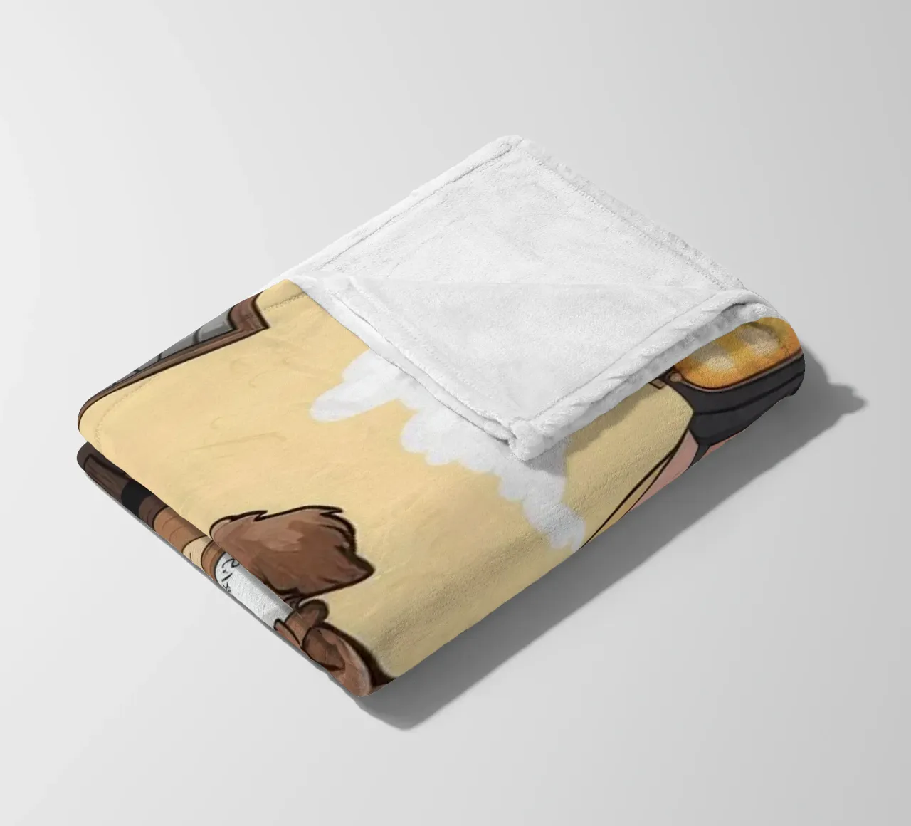 Accogliente rifugio creativo coperta in pile da Timeless Huse