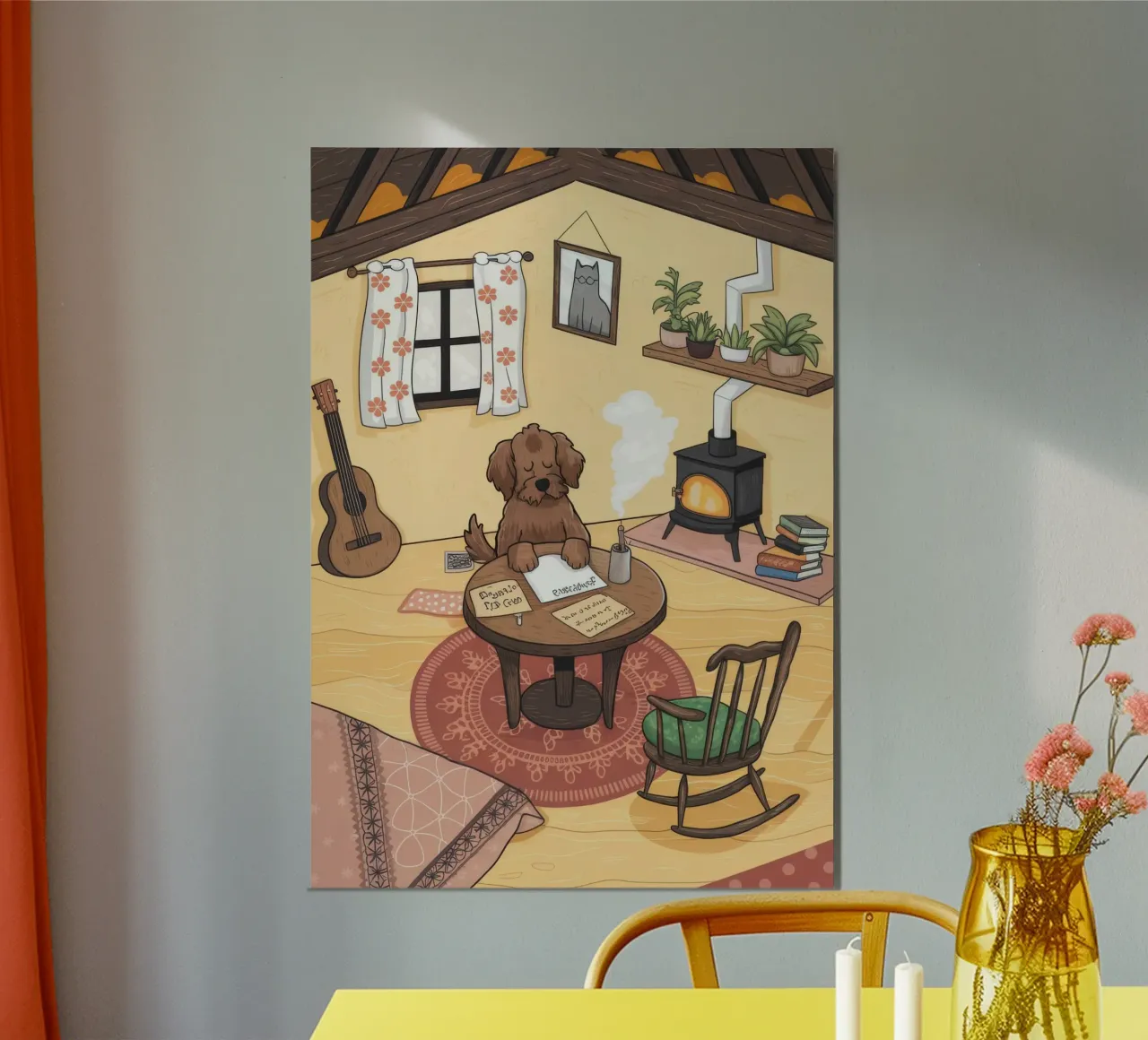 Accogliente rifugio creativo alluminio dibond da Timeless Huse