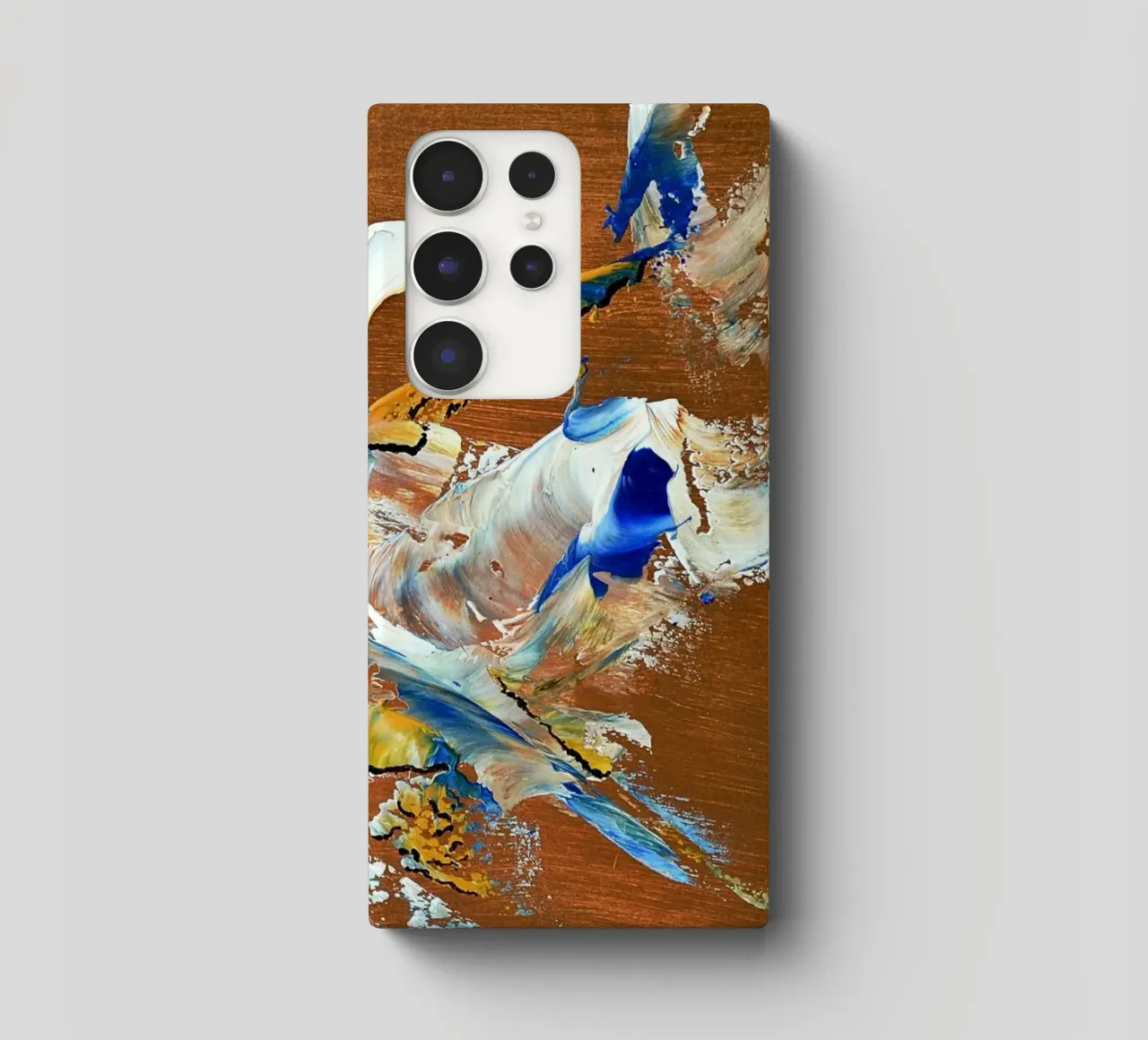 MESSAGE FROM THE HEART 3. cover samsung da Thierry Vobmann Abstract painting