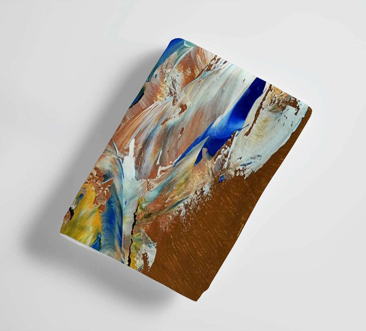 MESSAGE FROM THE HEART 3. asciugamano da bagno da Thierry Vobmann Abstract painting