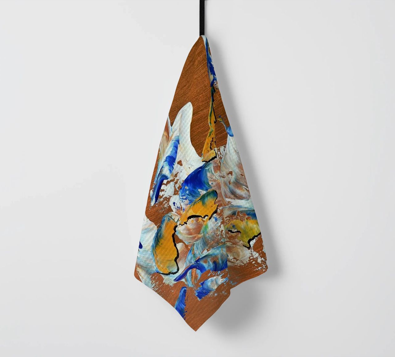 MESSAGE FROM THE HEART 3. canovaccio da cucina da Thierry Vobmann Abstract painting