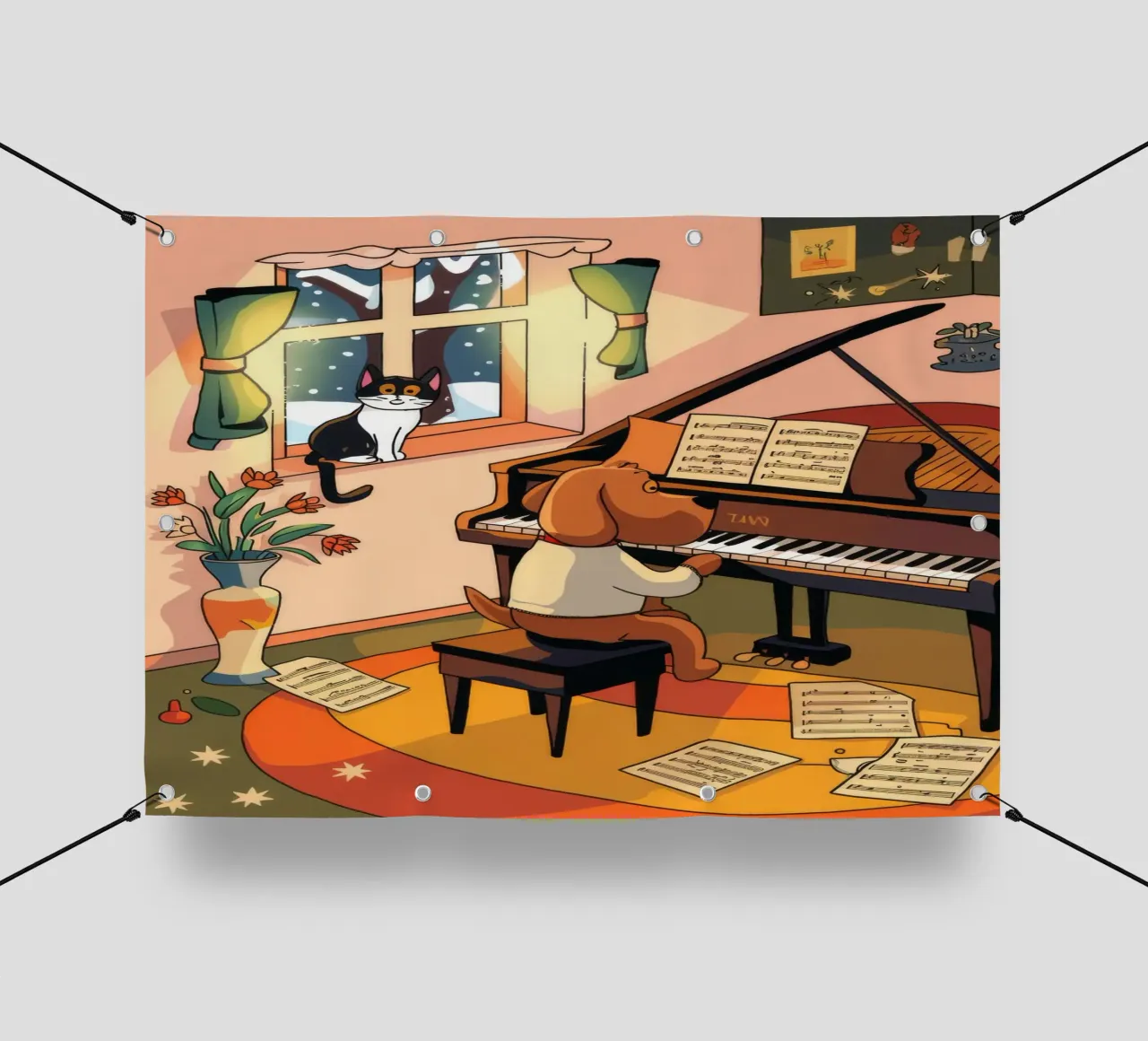 Melodic Harmony Haven pvc cover by Timeless Huse