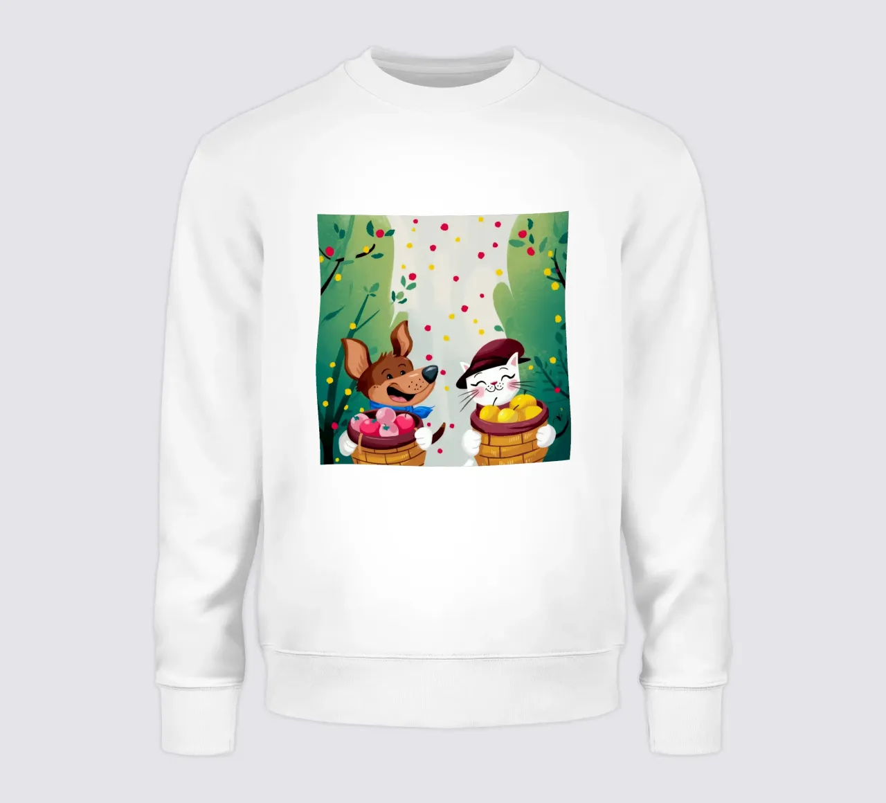 Vreugdevolle oogstviering sweatshirt van Timeless Huse