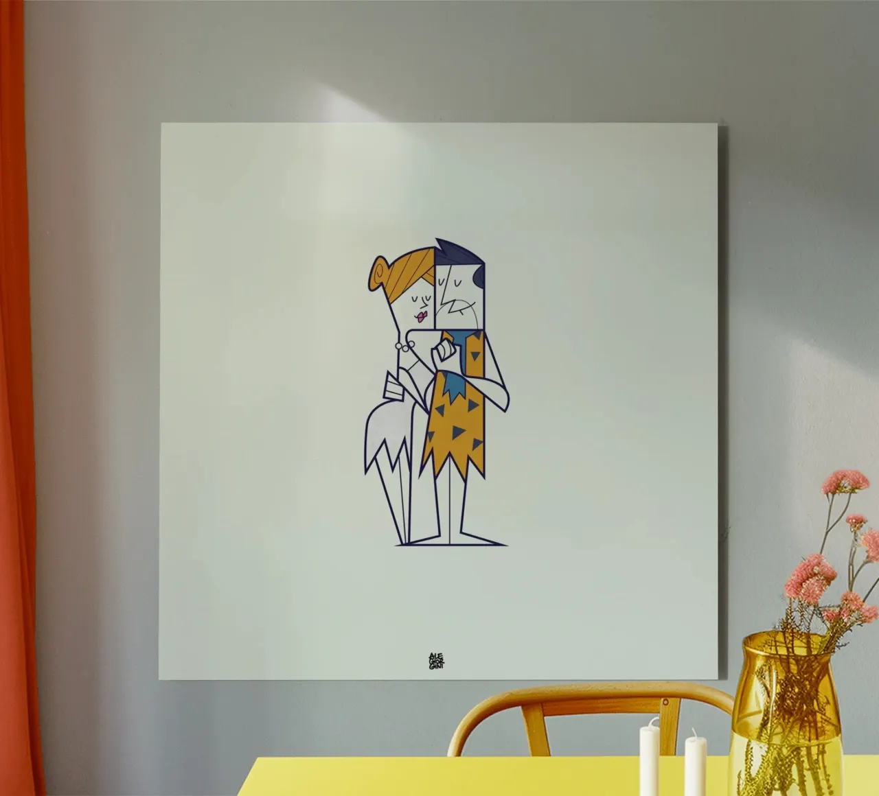 Love age alluminio dibond da Ale Giorgini