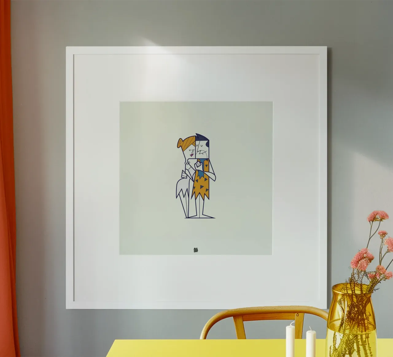 Love age carta hahnemühle da Ale Giorgini