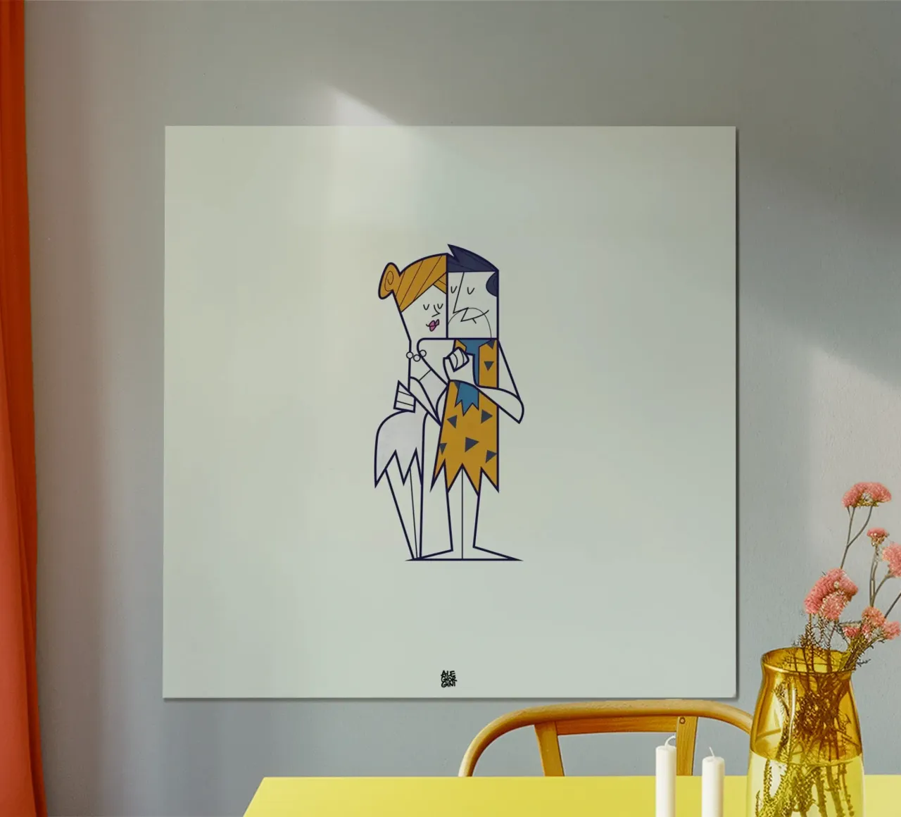 Love age carta hahnemühle da Ale Giorgini
