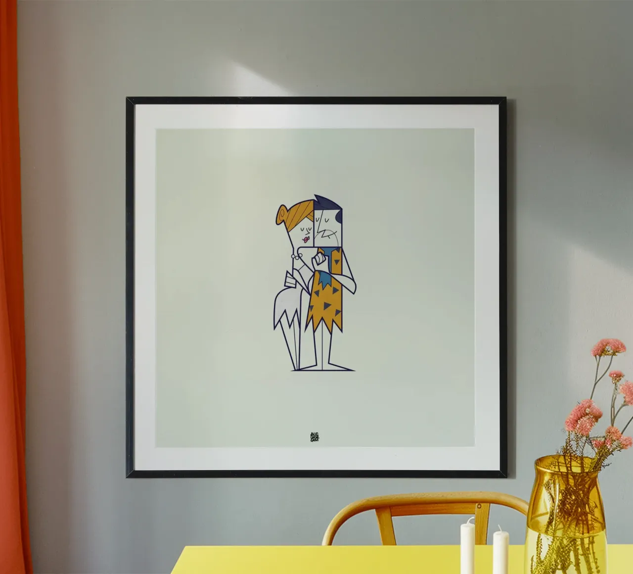 Love age carta hahnemühle da Ale Giorgini