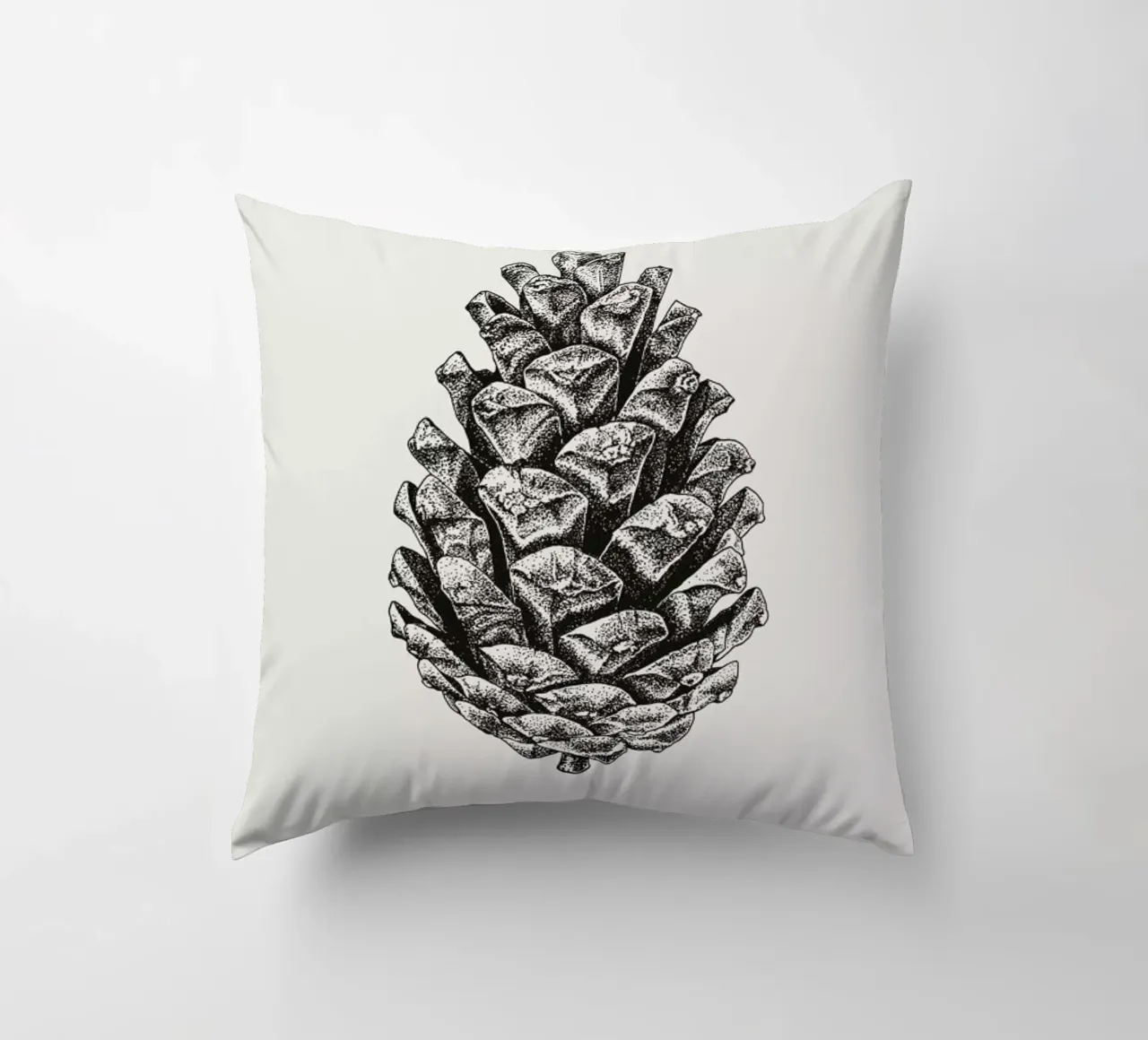 Pinecone cojín de Flora & Fauna