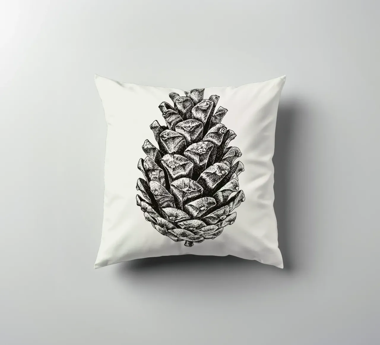 Pinecone cojín de Flora & Fauna