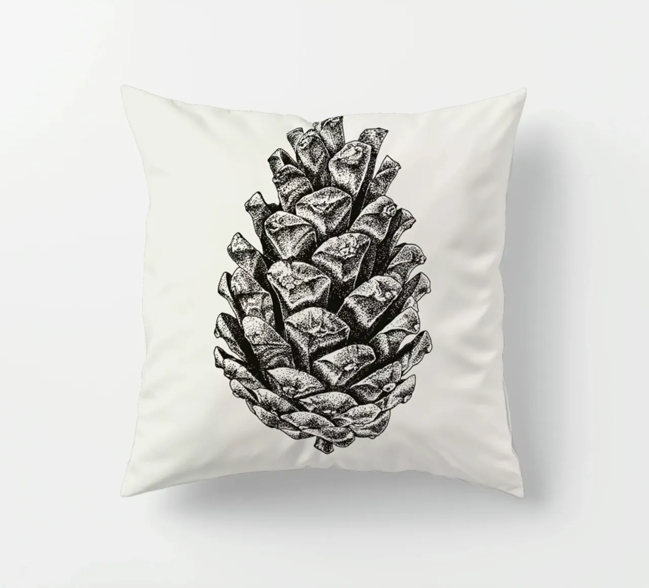 Pinecone cojín de Flora & Fauna