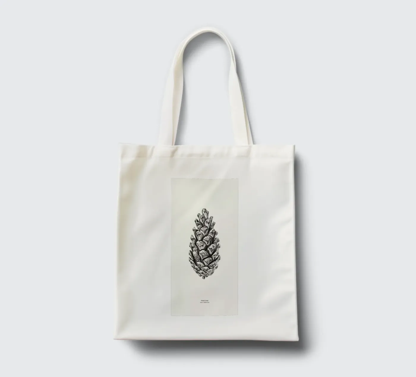 Pinecone tote bag by Flora & Fauna