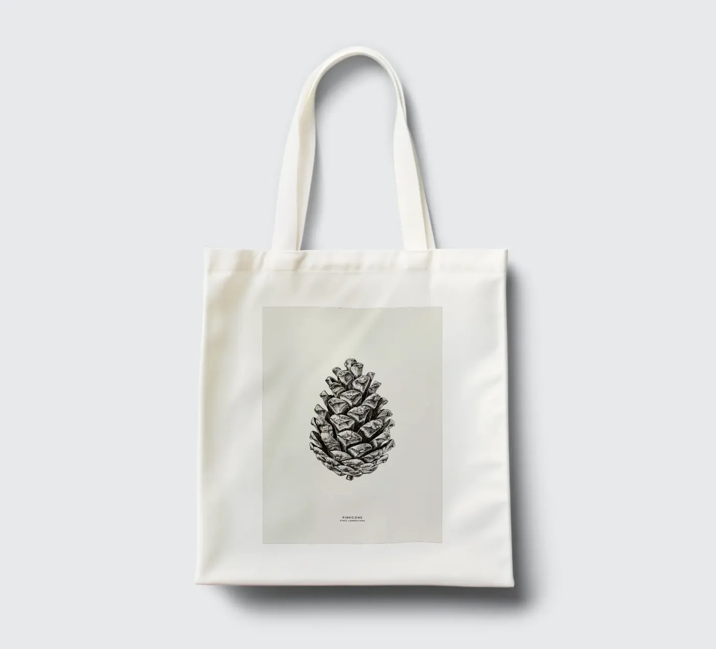 Pinecone tote bag by Flora & Fauna