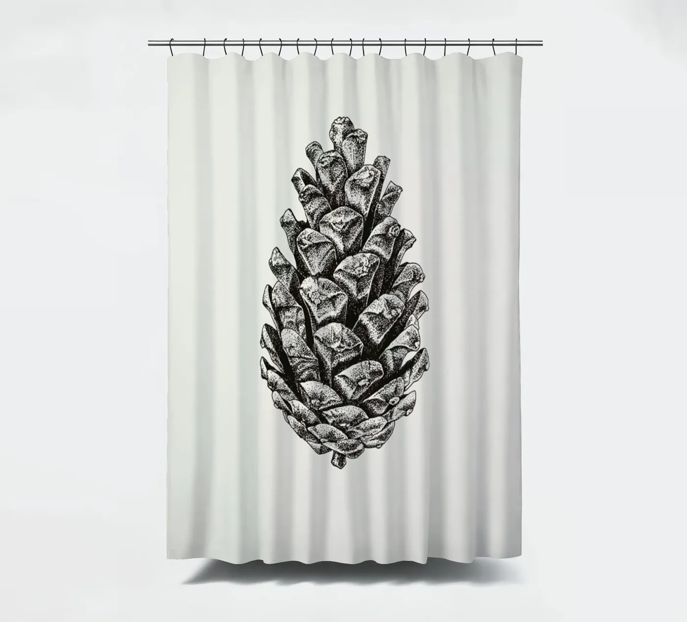Pinecone Duschvorhang von Flora & Fauna