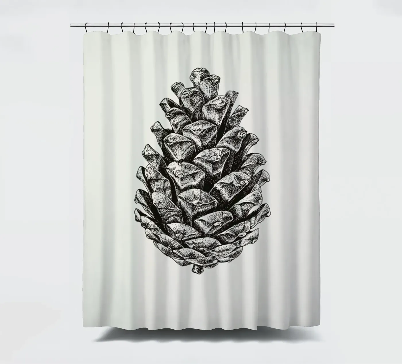 Pinecone Duschvorhang von Flora & Fauna