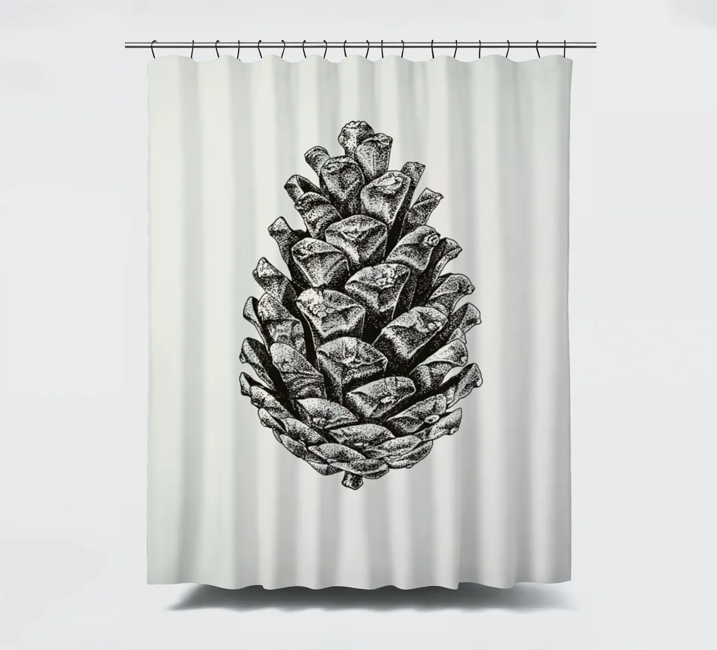 Pinecone Duschvorhang von Flora & Fauna