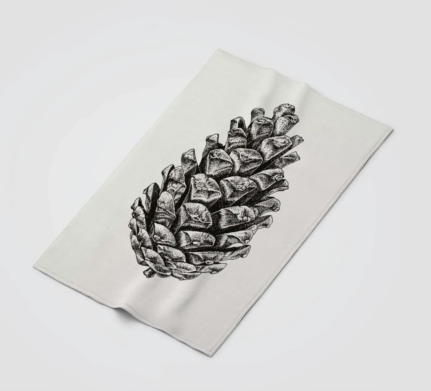 Pinecone Fleecedecke von Flora & Fauna