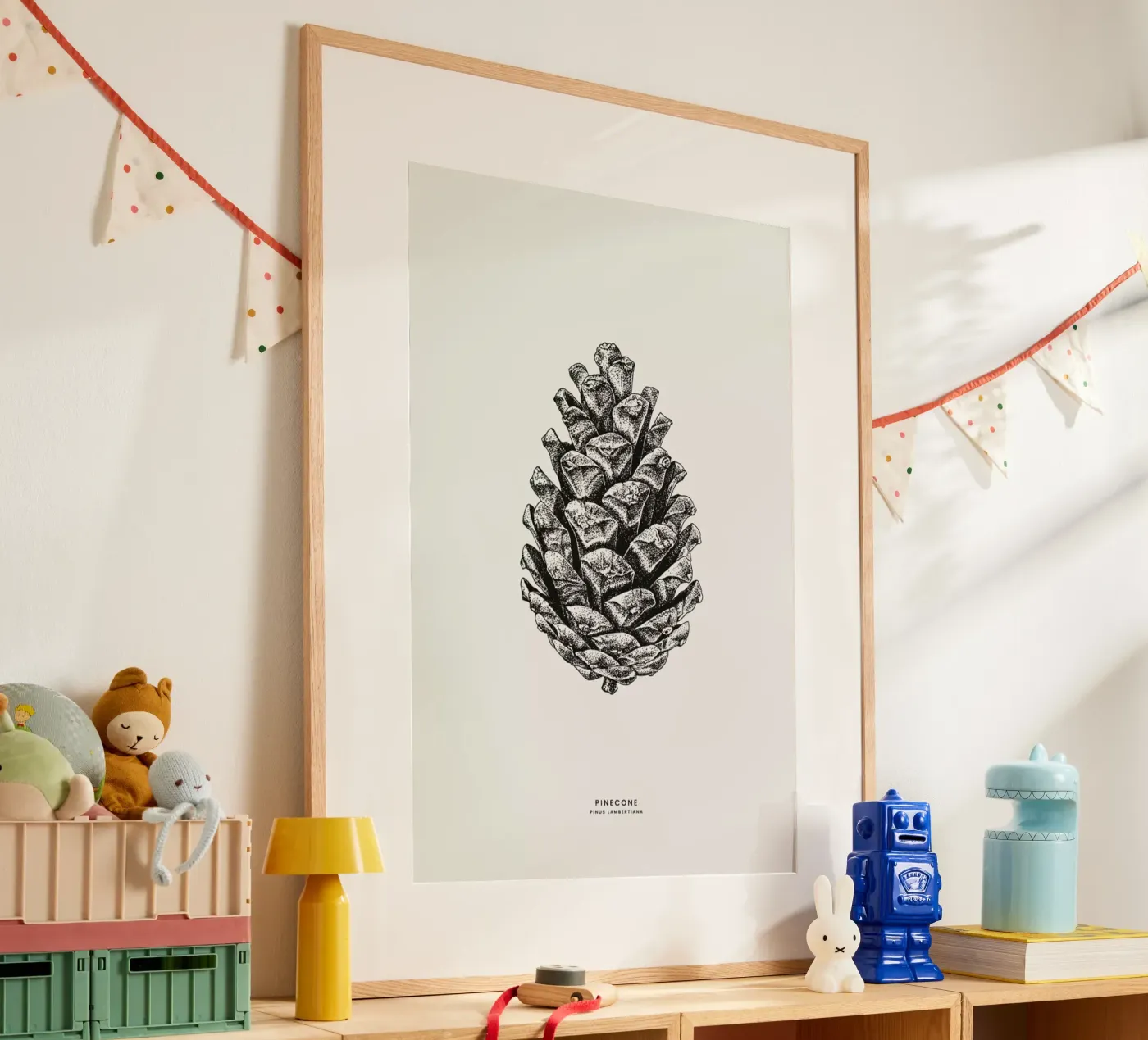 Pinecone poster da Flora & Fauna