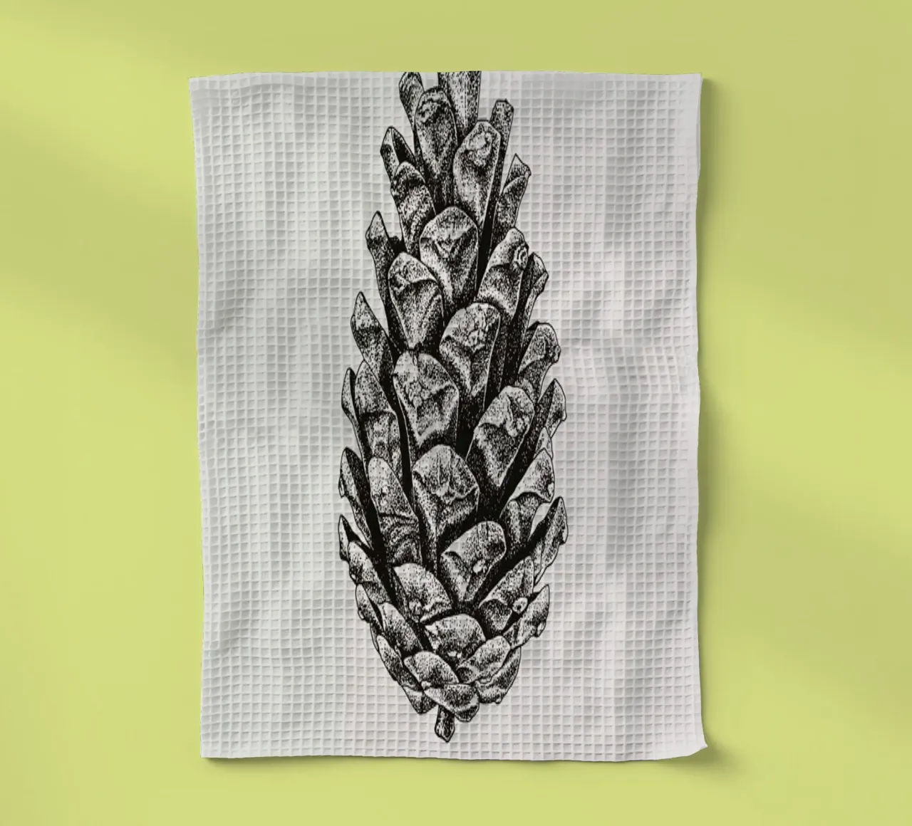 Pinecone Geschirrtuch von Flora & Fauna