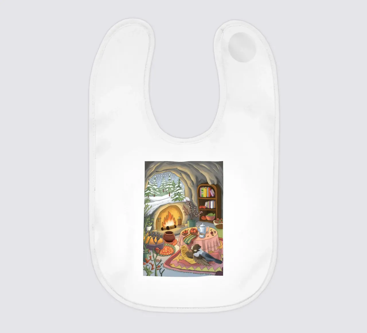 Serenità del focolare invernale bavaglino da Timeless Huse
