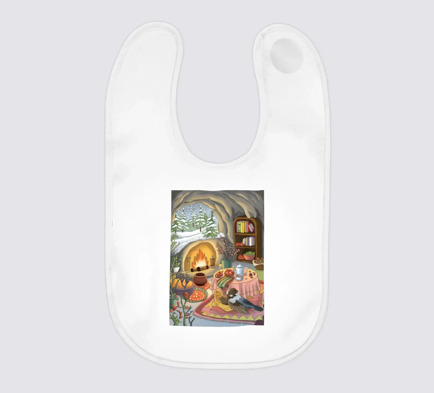 Winter Hearth Serenity baby slabbetje van Timeless Huse