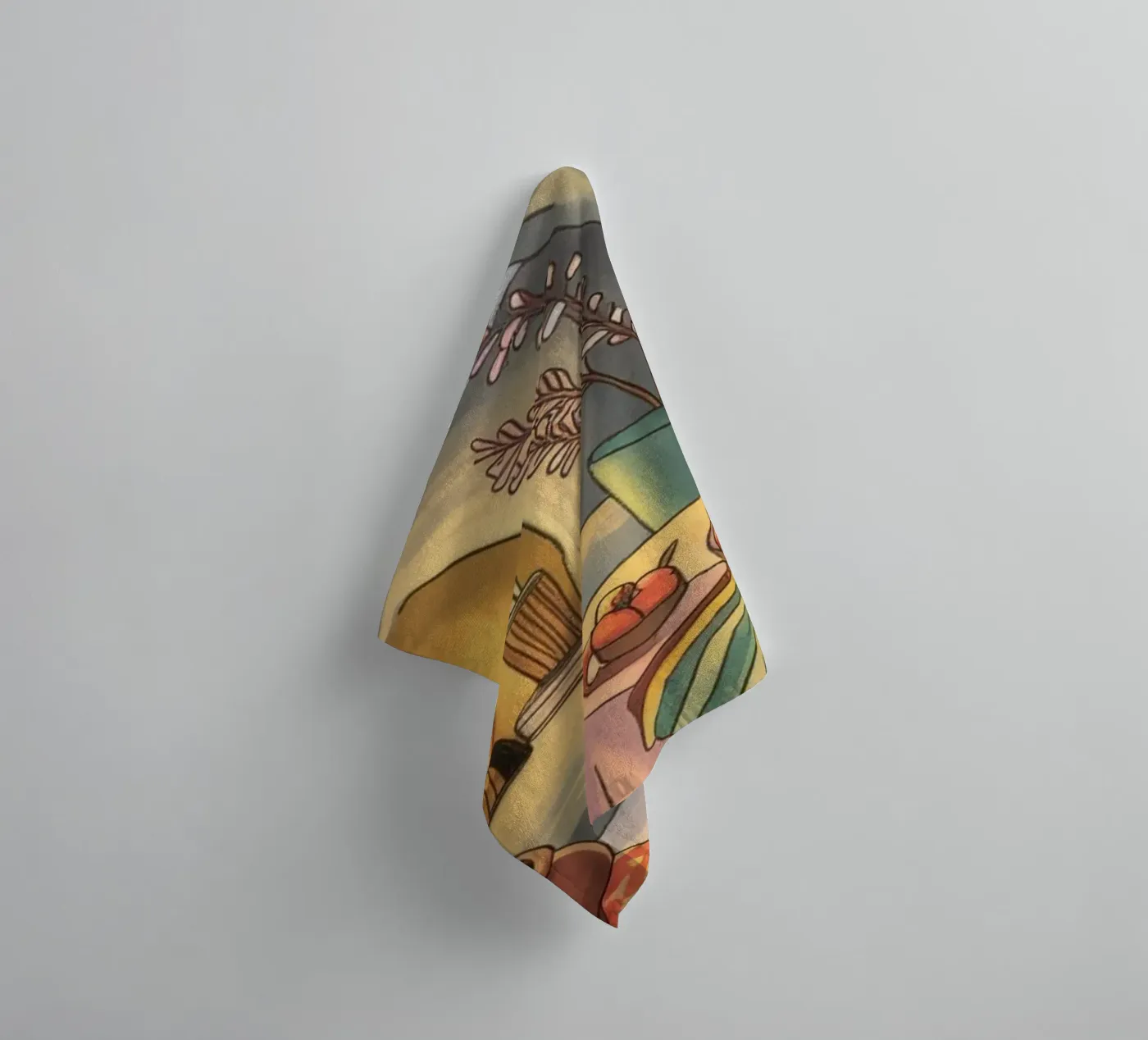 Winterhaard sereniteit badhanddoek van Timeless Huse