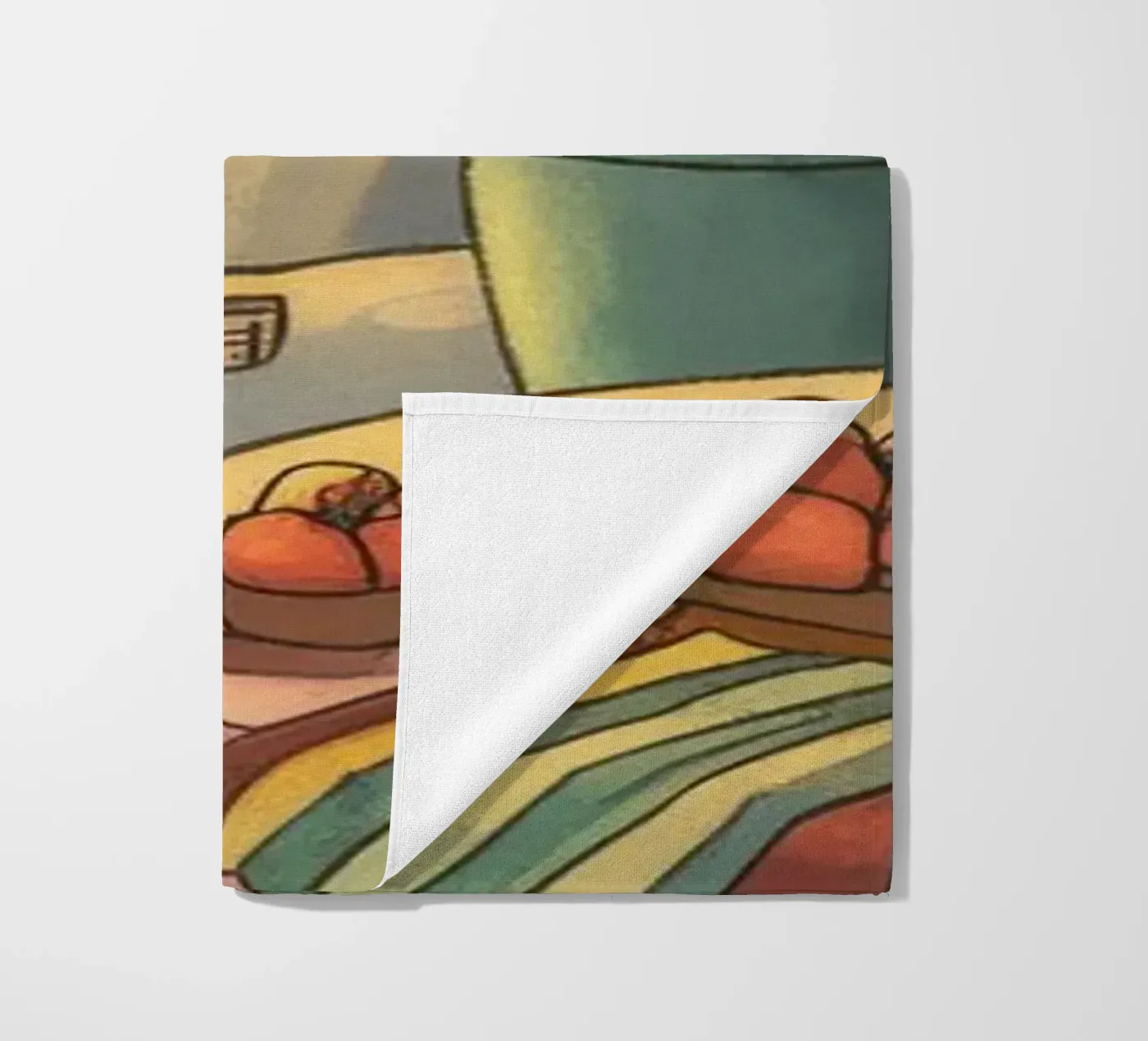 Winterhaard sereniteit strandhanddoek van Timeless Huse