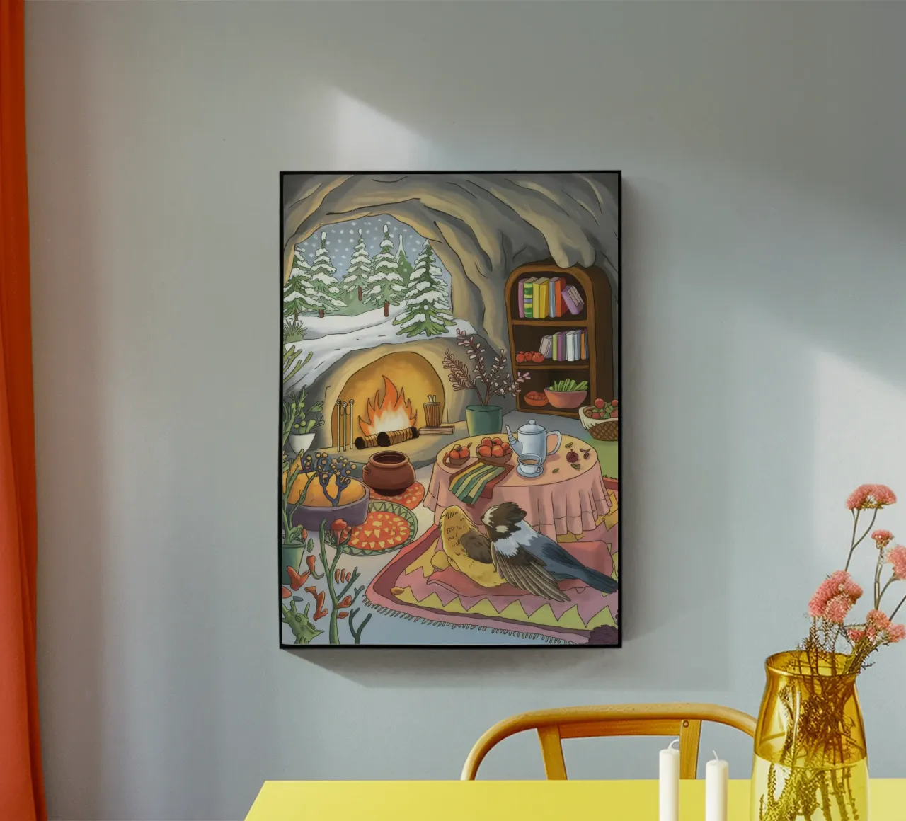 Winter Hearth Serenity plexiglass da Timeless Huse