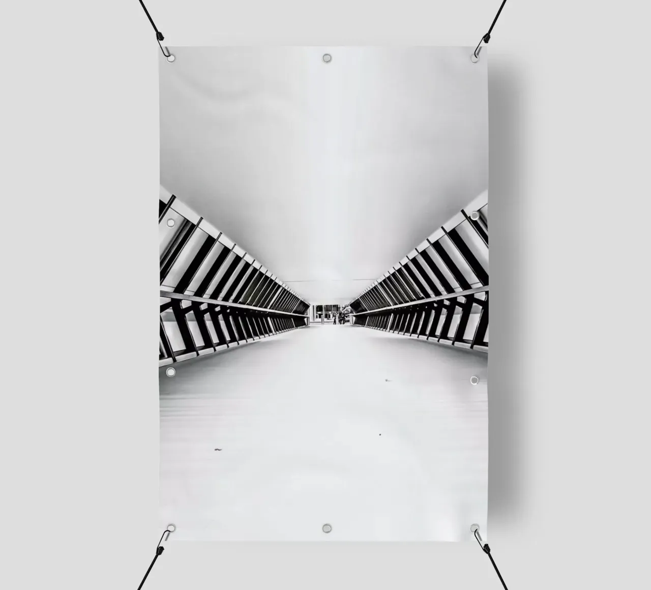 Adam's Bridge London telo in pvc da Babett Schultze