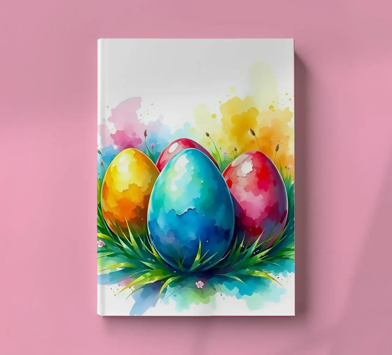 Easter_style_A_5 notebook by Farb- und Blütenzauber by LK