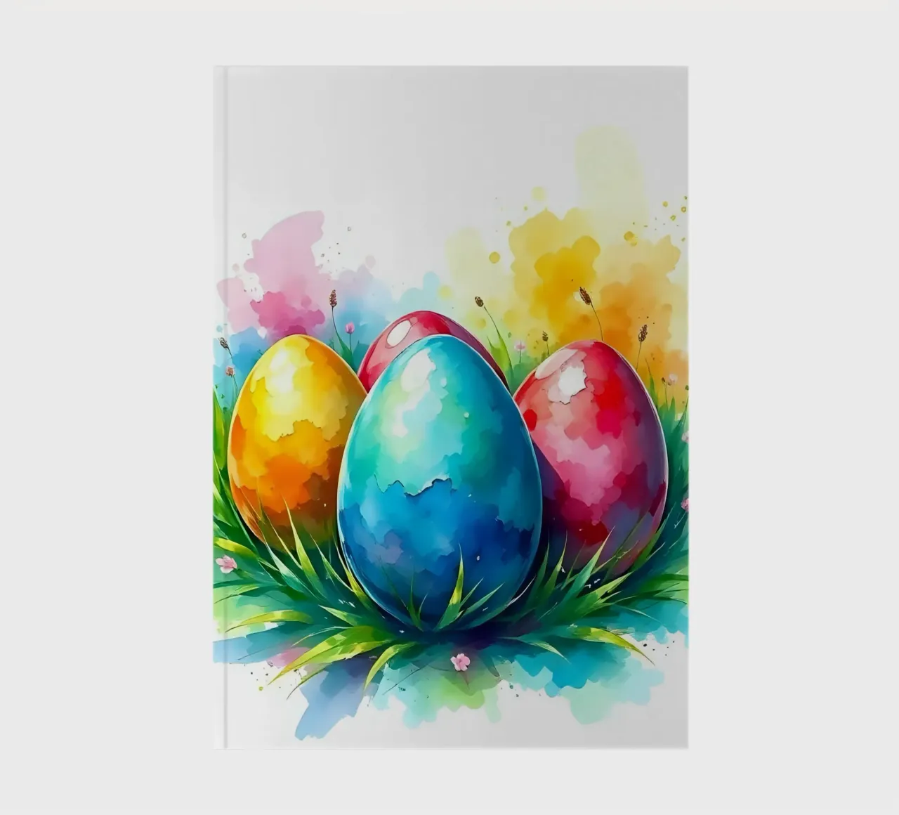 Easter_style_A_5 notebook by Farb- und Blütenzauber by LK