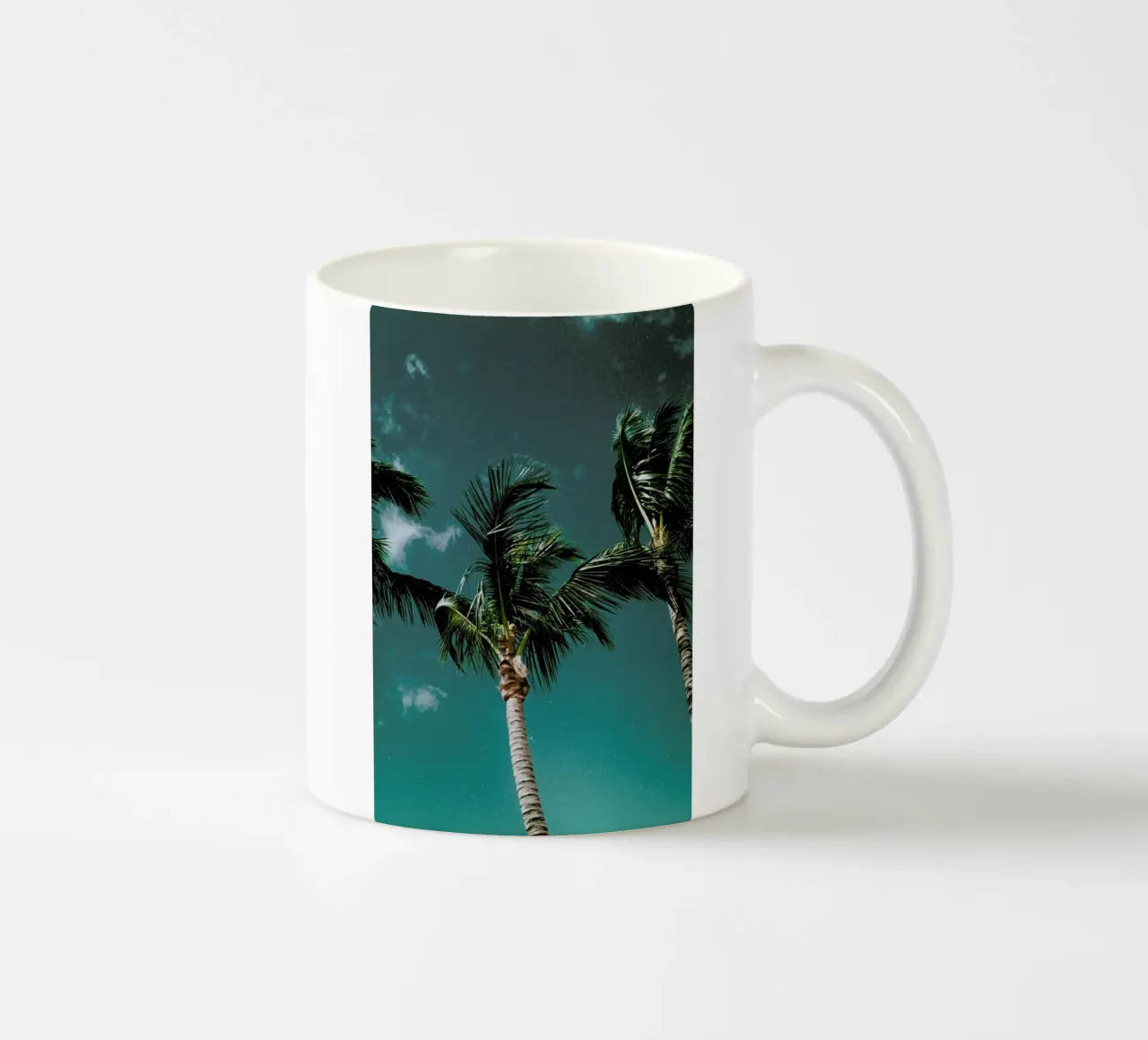 Tropical Palms tazza in ceramica da Sebastian Hilgetag