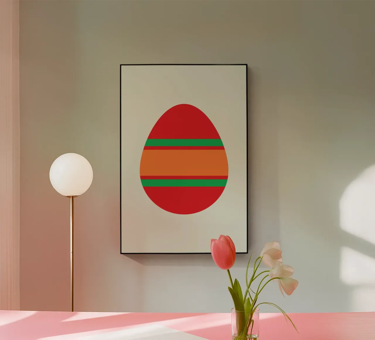 Easter Egg Bauhaus plexiglass da galihstudio