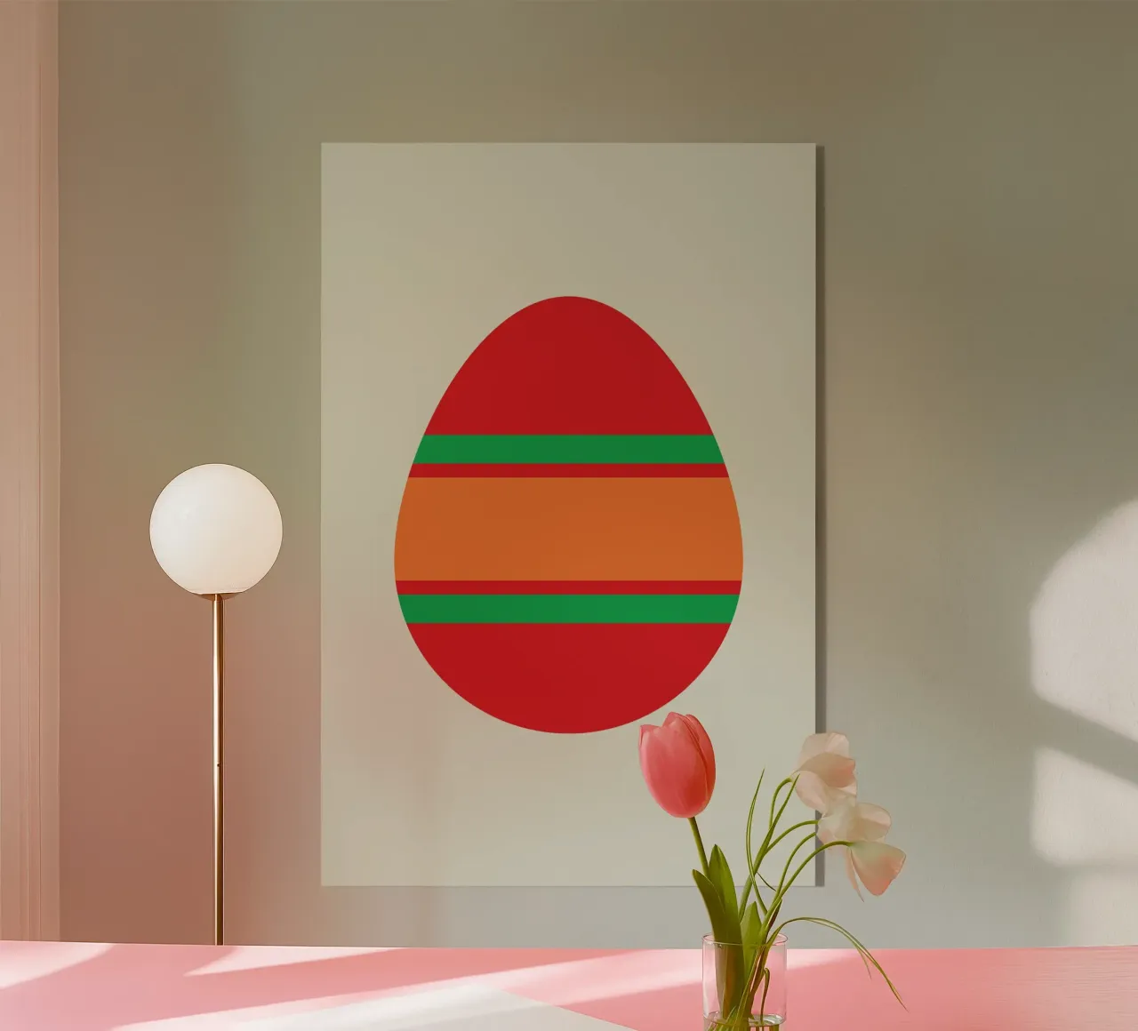 Easter Egg Bauhaus plexiglass da galihstudio