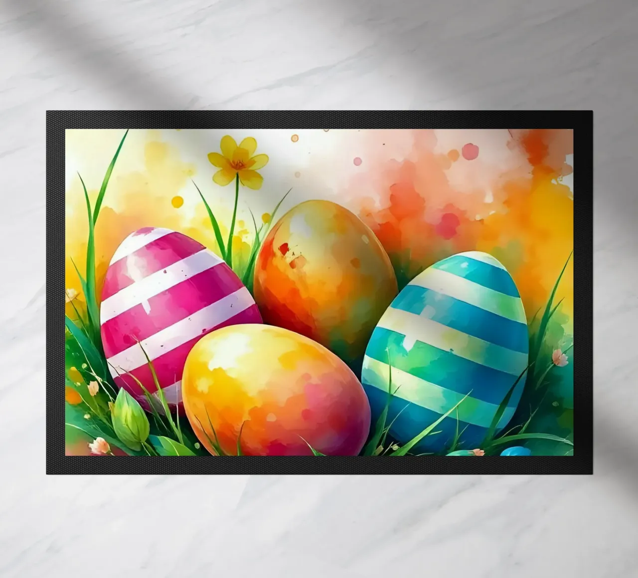 Easter_style_A_7 doormat by Farb- und Blütenzauber by LK
