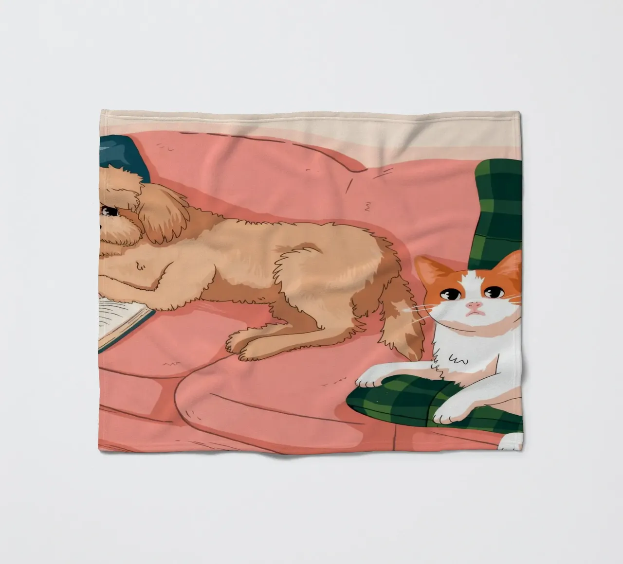 Cozy Canine Serenity fleece blanket by Timeless Huse