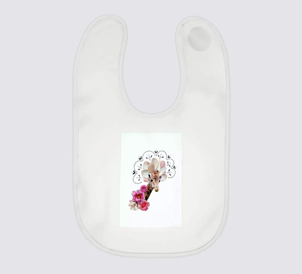 Giraffe Collage bavaglino da Miles of Light