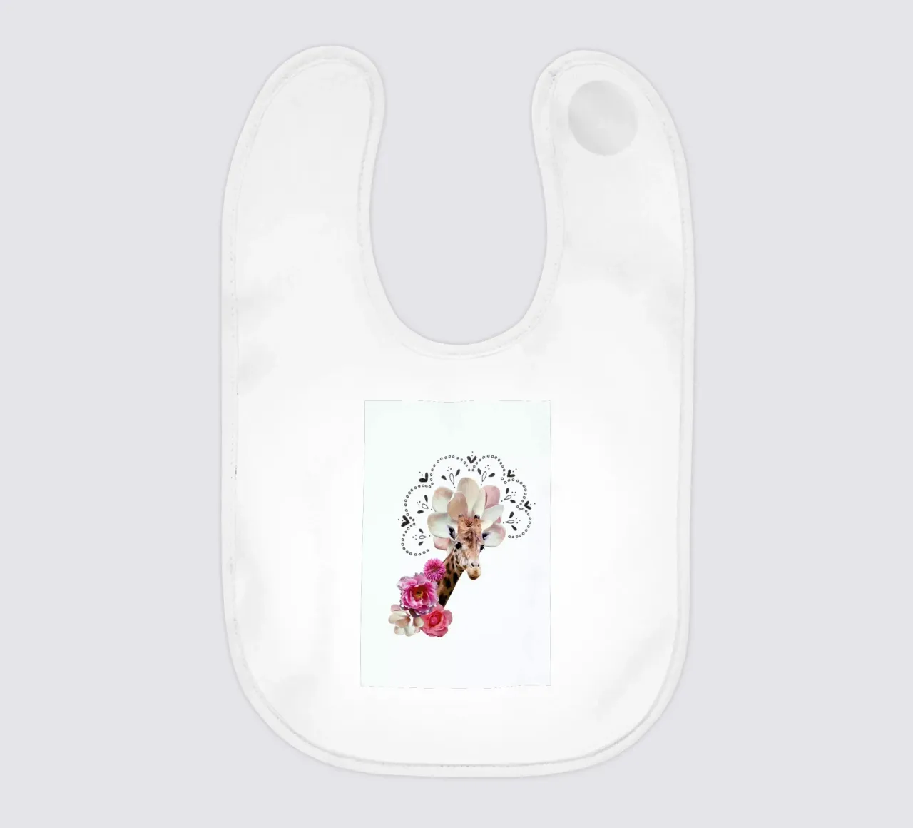 Giraffe Collage bavaglino da Miles of Light