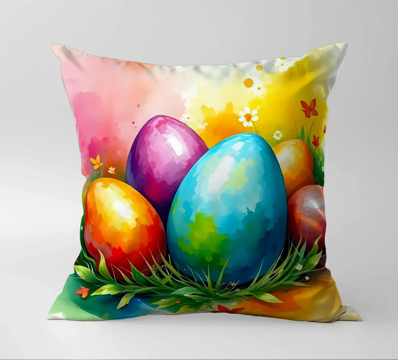 Easter_style_A_9 decorative cushion by Farb- und Blütenzauber by LK