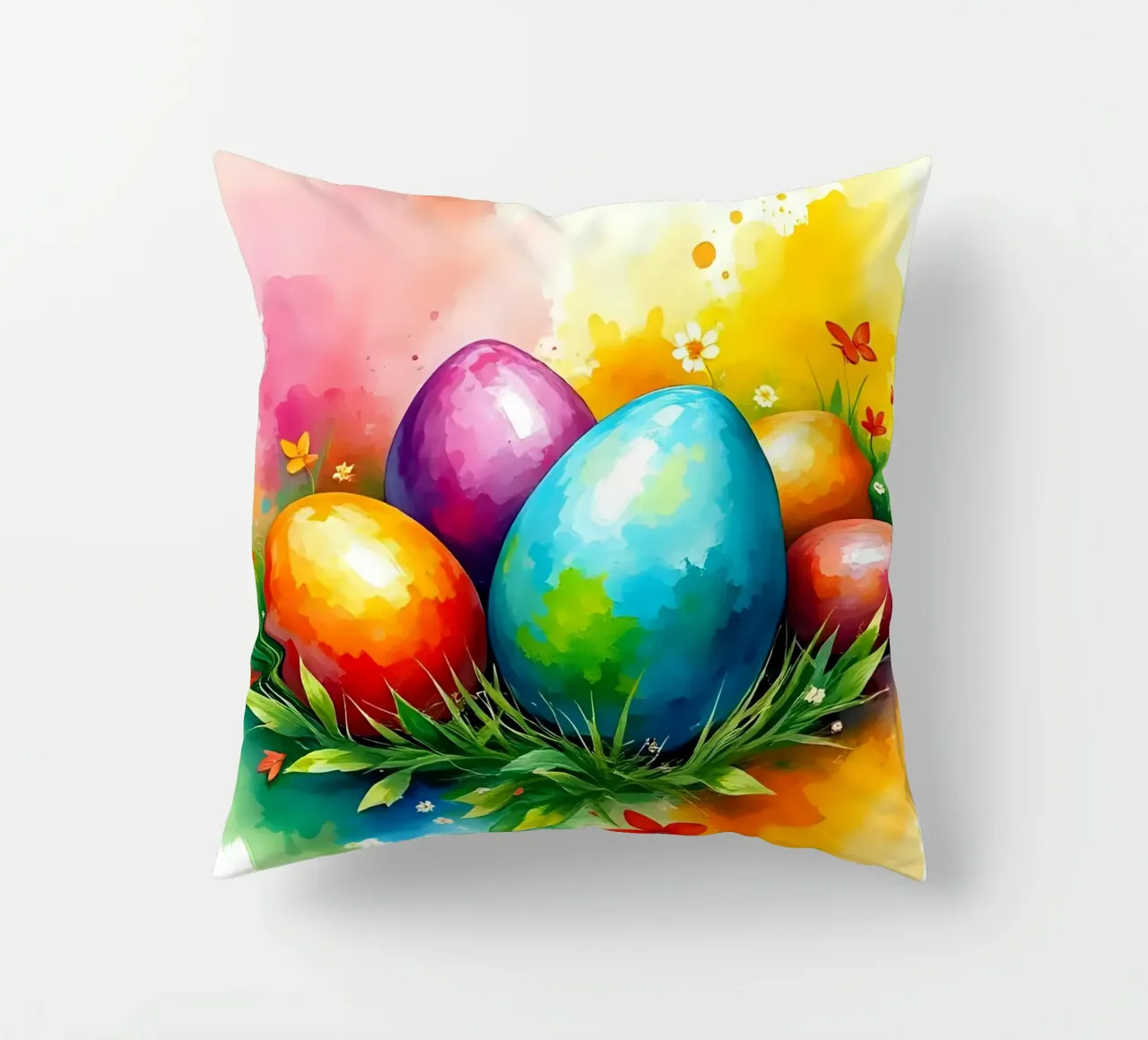 Easter_style_A_9 decorative cushion by Farb- und Blütenzauber by LK